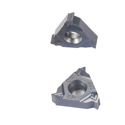 Εξωτερικά αλέθοντας περνώντας κλωστή 16ERI200 κεραμομετάλλων ISO μετρικά ένθετα τόρνου χωρίς επίστρωμα